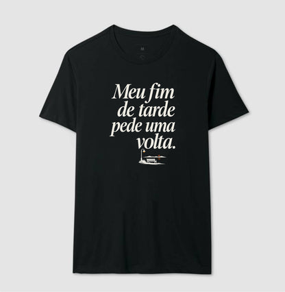 Camiseta Unissex - Noite de Esquina, Masculino, Preta