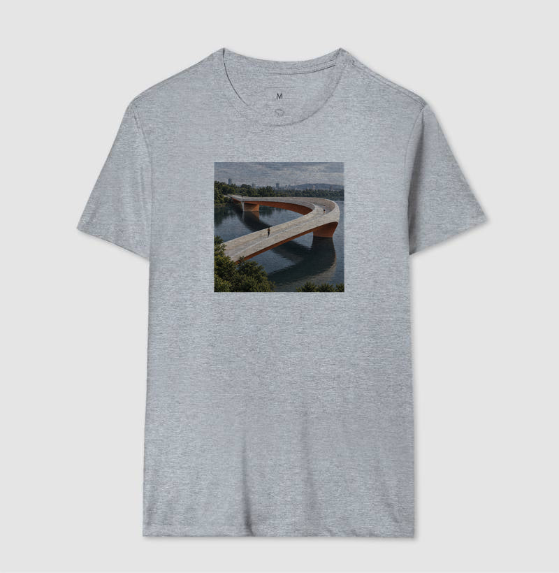 Camiseta Unissex - Pontes e Voltas