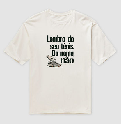 Camiseta Oversized - Nome Emprestado, Off White
