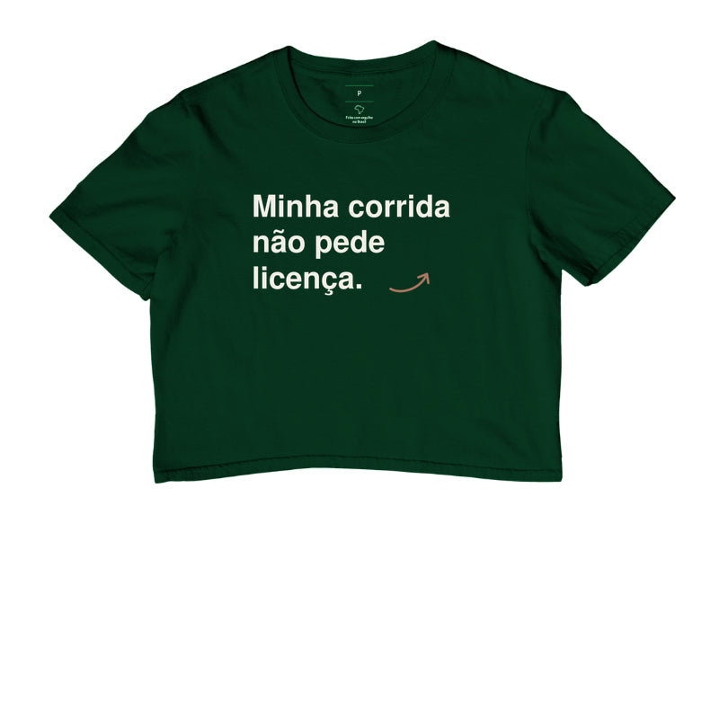 Cropped - Sem Licença, Verde