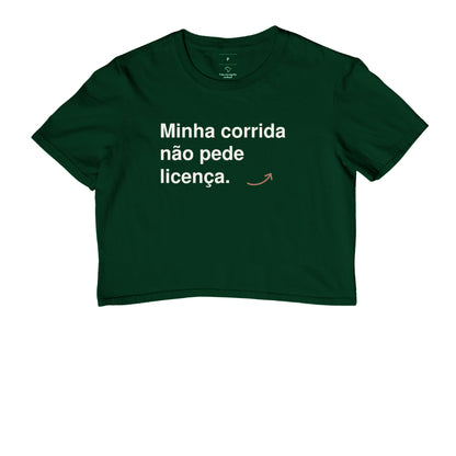 Cropped - Sem Licença, Verde