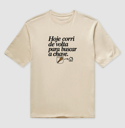 Camiseta Oversized - Chave Esquecida