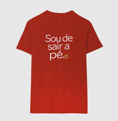 Camiseta Unissex - Gosto de Ir a Pé