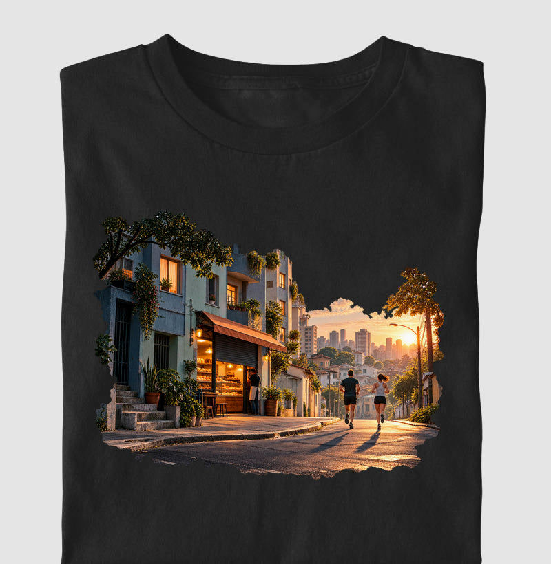 Camiseta Infantil - A Cidade Acorda