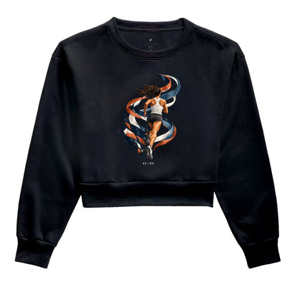 Cropped Moletom - Dentro da Maratona