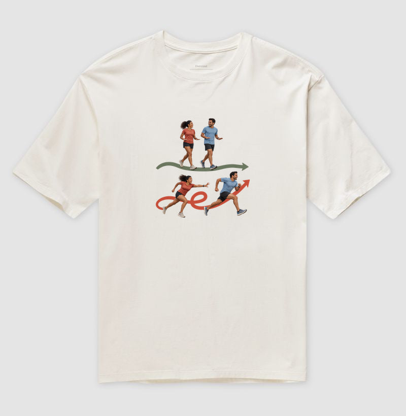 Camiseta Oversized - Pace Combinado