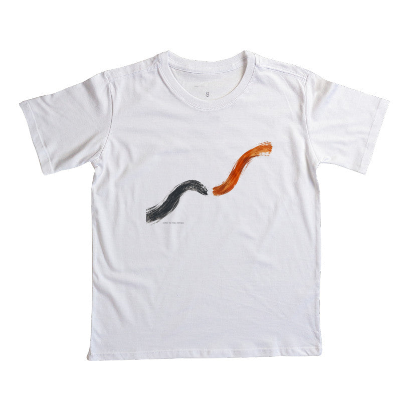 Camiseta Infantil - Voltei a Correr, Branca