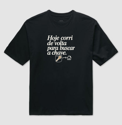 Camiseta Oversized - Chave Esquecida