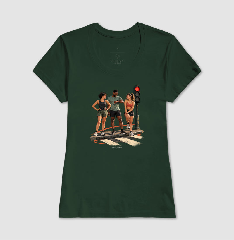 Camiseta Unissex - Semáforo Vermelho
