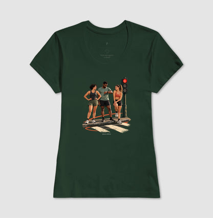 Camiseta Unissex - Semáforo Vermelho