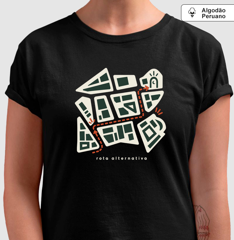 Camiseta Algodão Peruano - Plano de Emergência