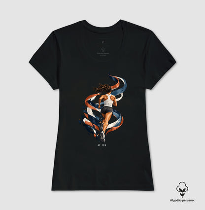 Camiseta Algodão Peruano - Dentro da Maratona