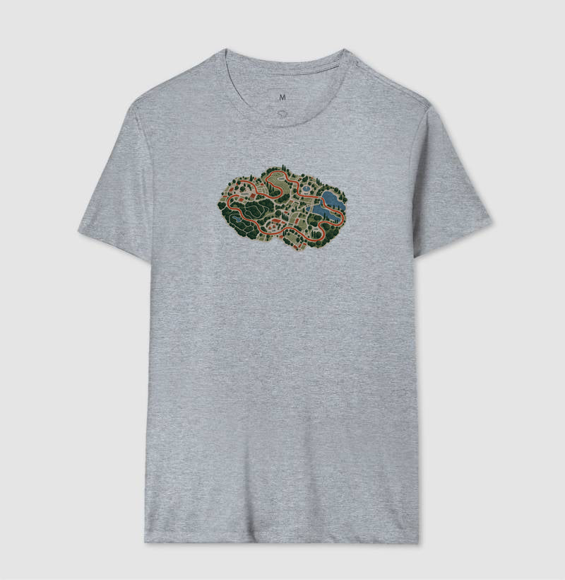 Camiseta Unissex - Mapa do Corre