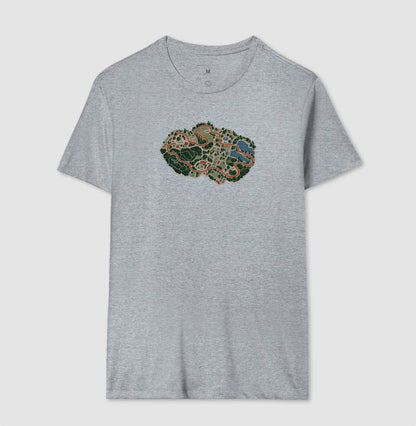 Camiseta Unissex - Mapa do Corre