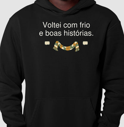 Hoodie Moletom - Frio e Histórias