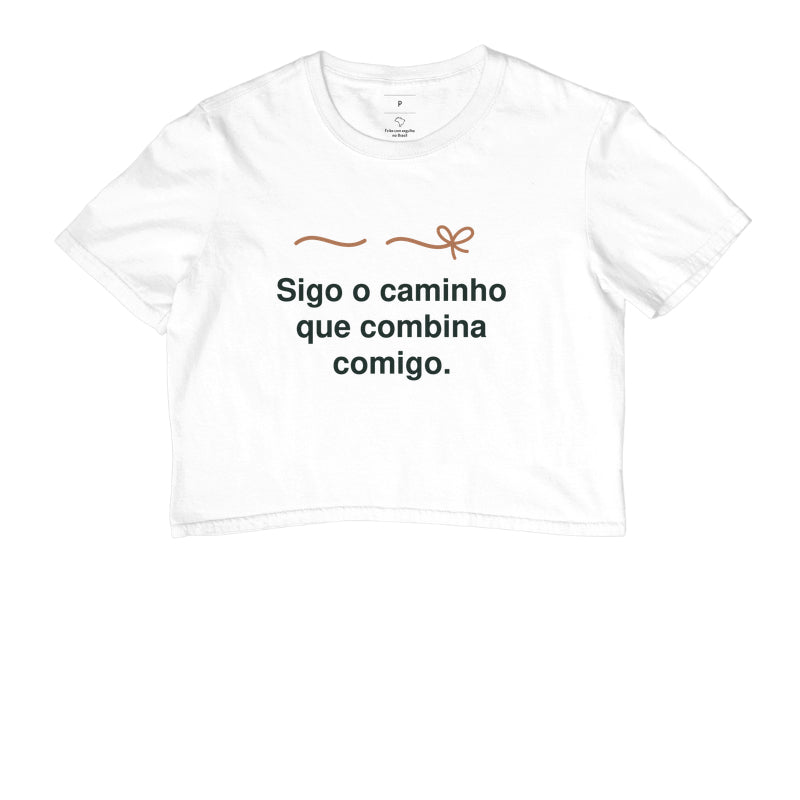 Cropped - Caminho que Combina, Branca