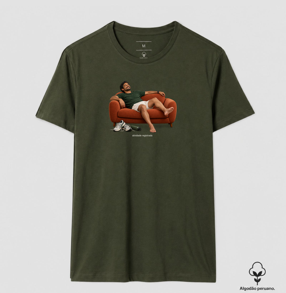 Camiseta Algodão Peruano - Recuperação Ativa