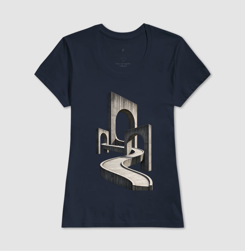 Camiseta Unissex - Horizonte de Concreto