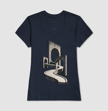 Camiseta Unissex - Horizonte de Concreto