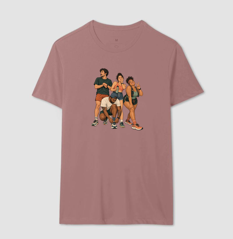 Camiseta Unissex - Foto Antes da Largada