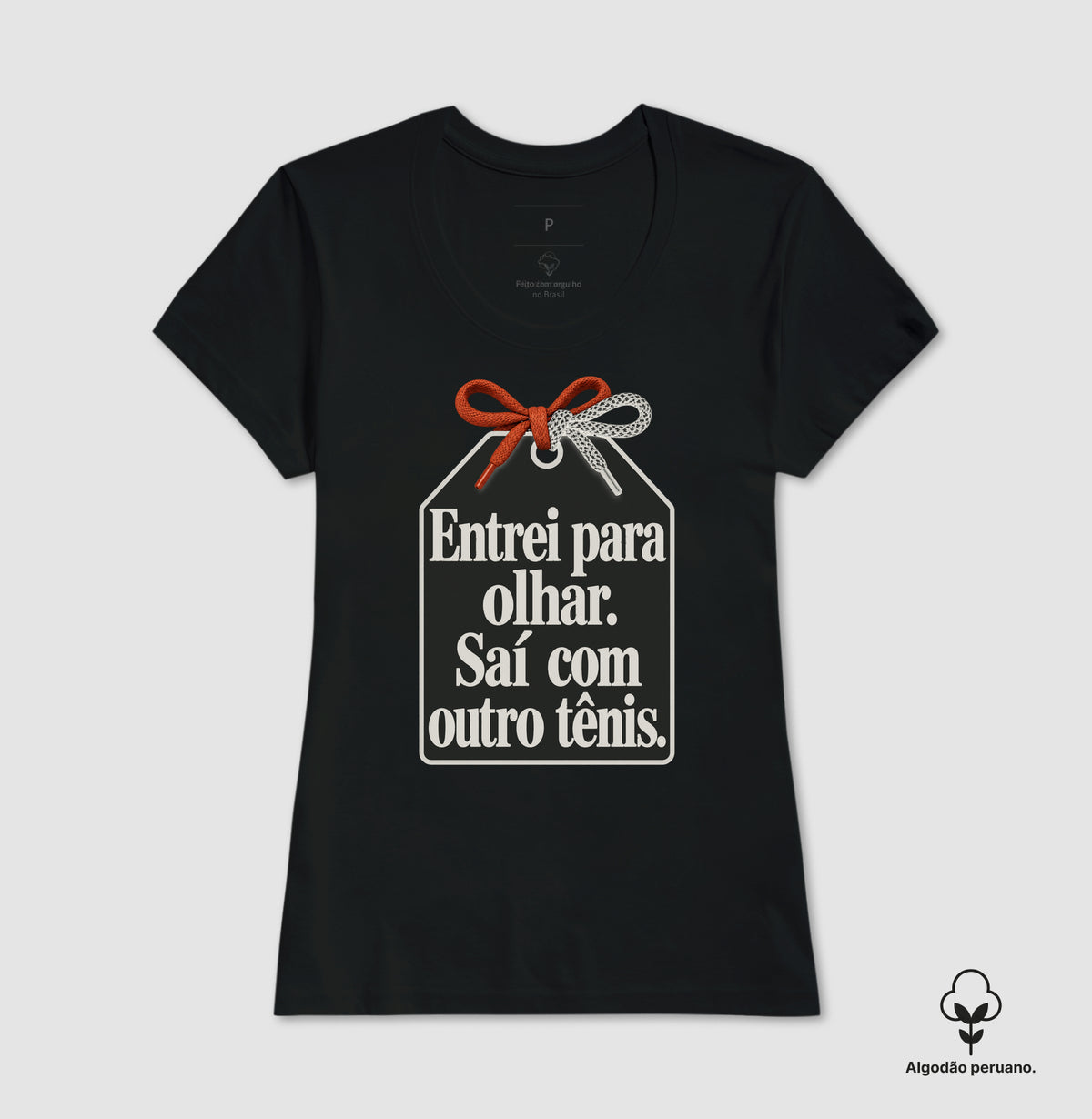 Camiseta Algodão Peruano - Catálogo de Tênis