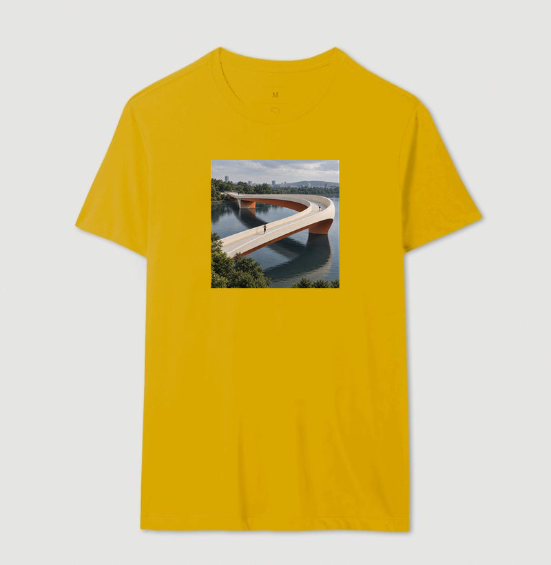 Camiseta Unissex - Pontes e Voltas