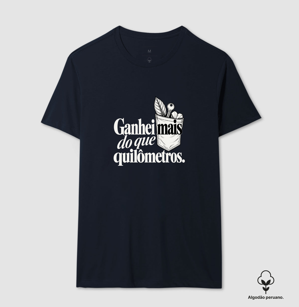 Camiseta Algodão Peruano - Conquista de Rua