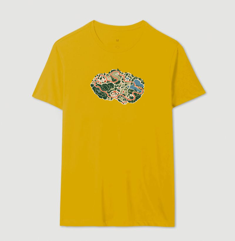 Camiseta Unissex - Mapa do Corre