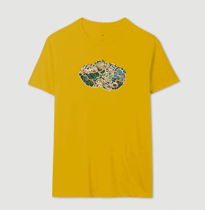 Camiseta Unissex - Mapa do Corre