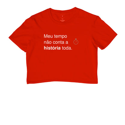 Cropped - Muito Além do Tempo, Vermelho