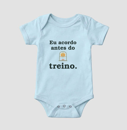Body Infantil - Despertador da Casa, Azul Bebê