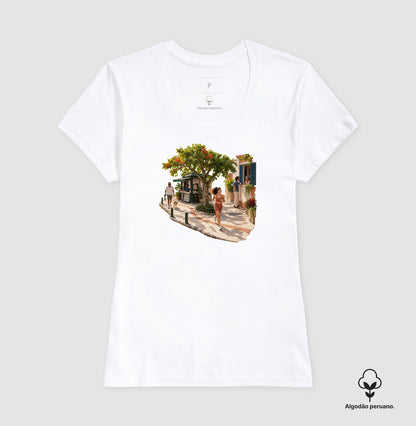 Camiseta Algodão Peruano - Calçada Viva