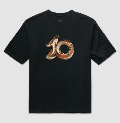 Camiseta Oversized - Dez Redondo