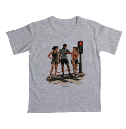 Camiseta Infantil - Semáforo Vermelho