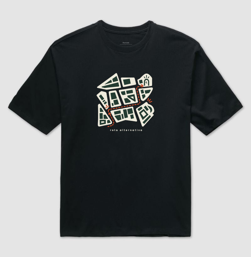Camiseta Oversized - Plano de Emergência