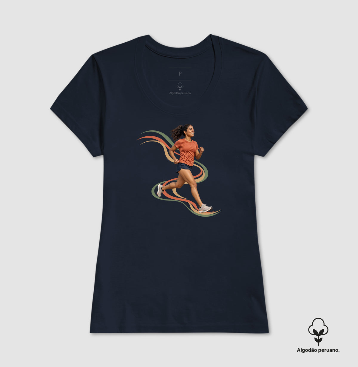 Camiseta Algodão Peruano - Clube Invisível