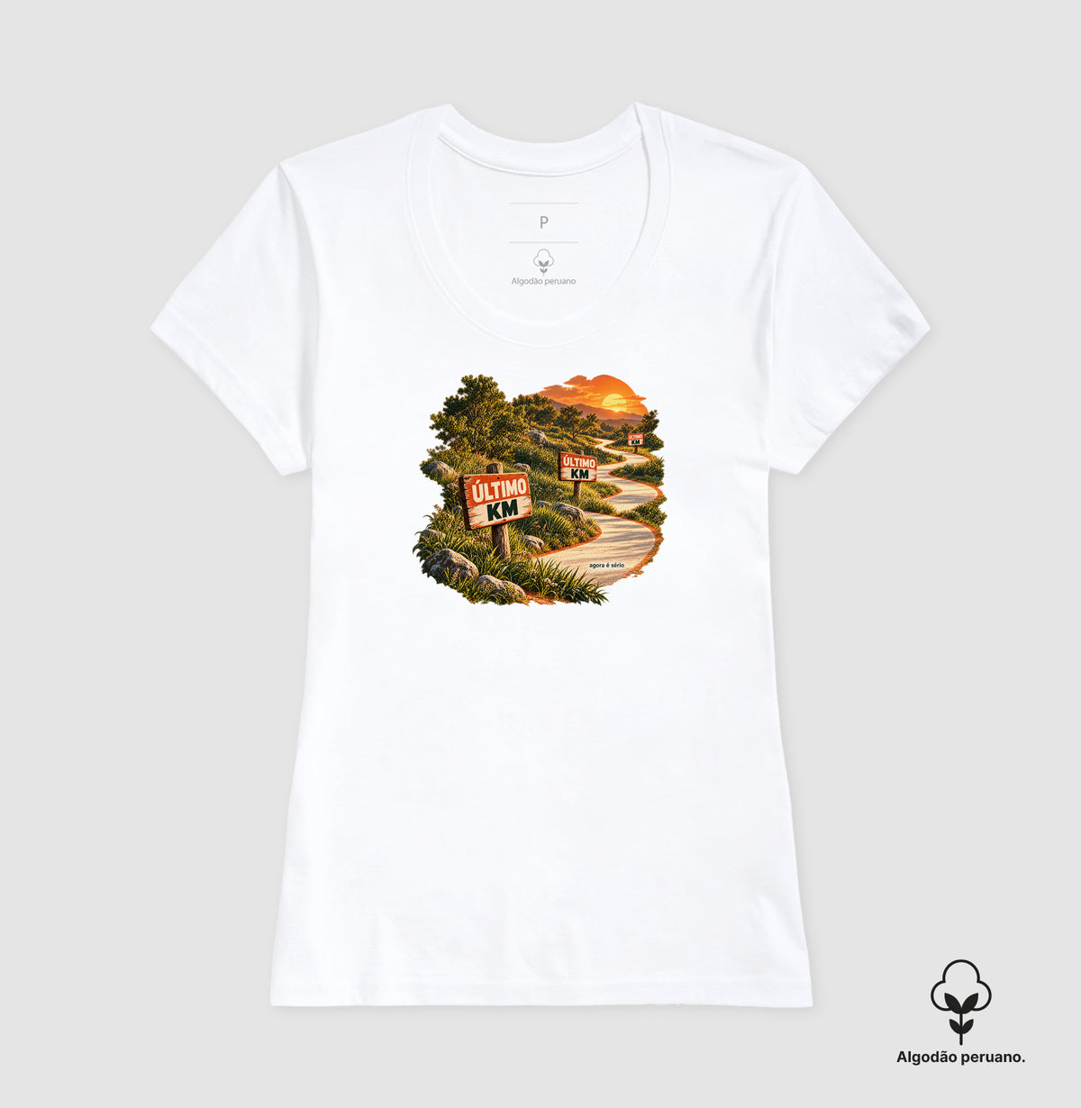 Camiseta Algodão Peruano - Último Quilômetro