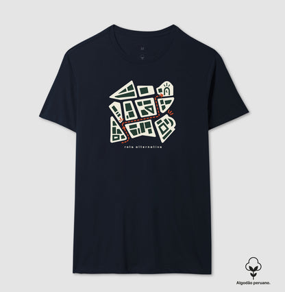 Camiseta Algodão Peruano - Plano de Emergência