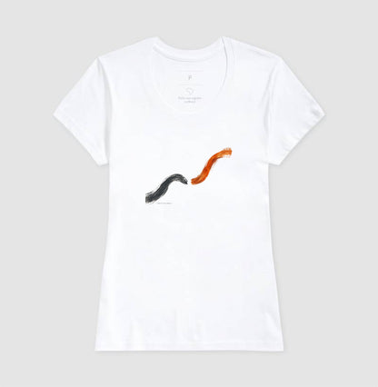 Camiseta Unissex - Voltei a Correr, Feminino, Branca