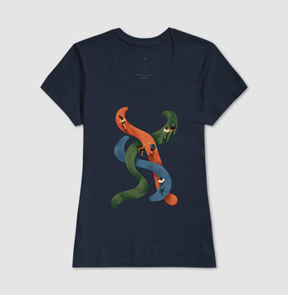 Camiseta Unissex - Rotas que se Cruzam
