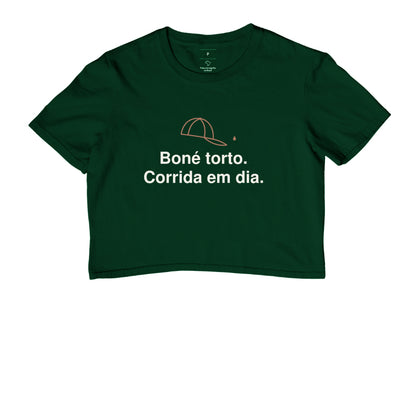 Cropped - Boné Torto, Verde