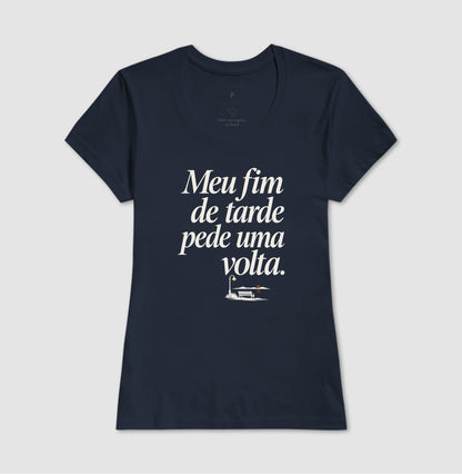 Camiseta Unissex - Noite de Esquina, Feminino, Marinho