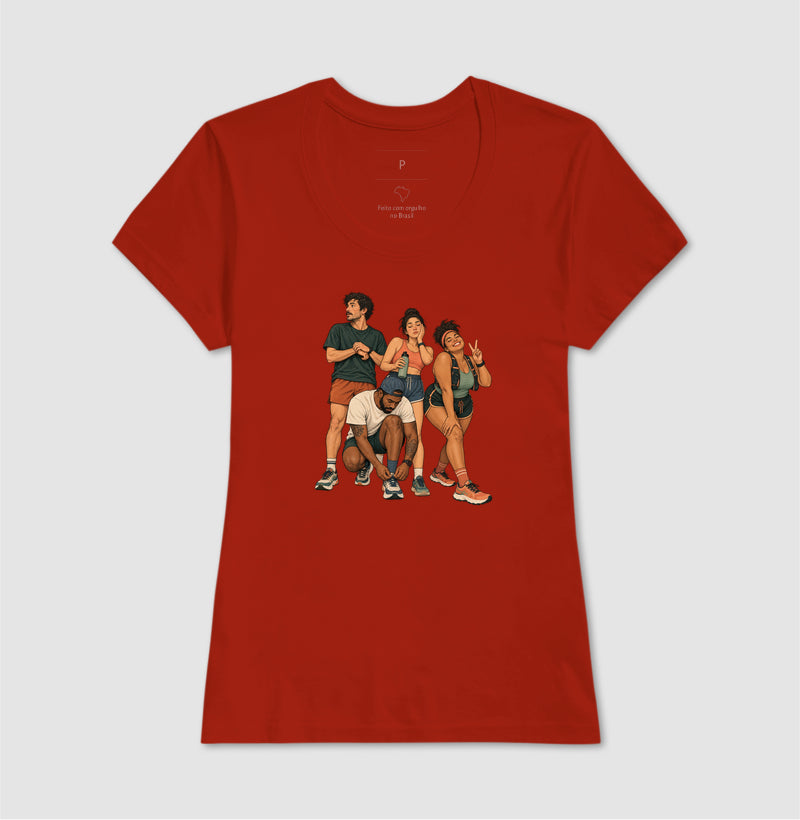 Camiseta Unissex - Foto Antes da Largada