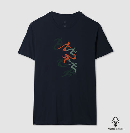 Camiseta Algodão Peruano - Movimento Contínuo