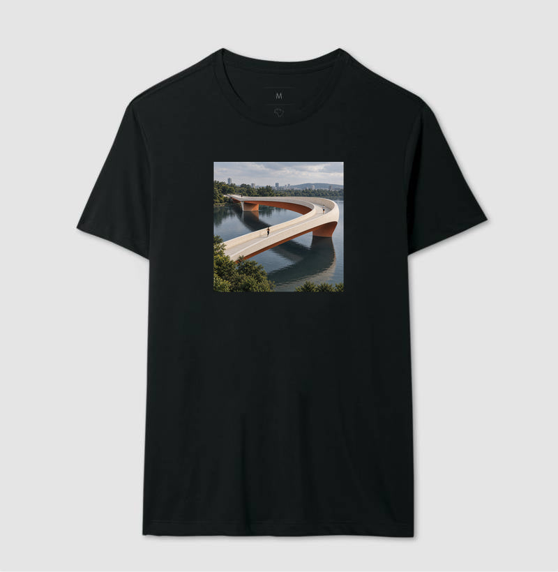 Camiseta Unissex - Pontes e Voltas