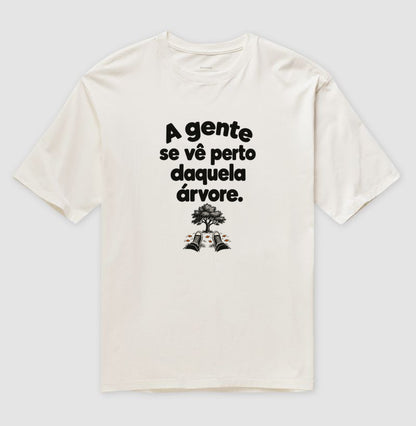Camiseta Oversized - Ponto de Encontro, Off White