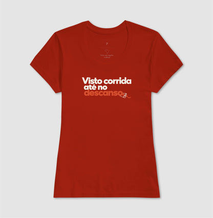 Camiseta Unissex - Corrida no Guarda-Roupa