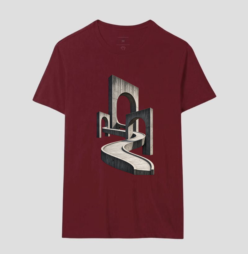 Camiseta Unissex - Horizonte de Concreto