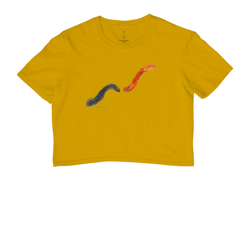 Cropped - Voltei a Correr, Amarelo