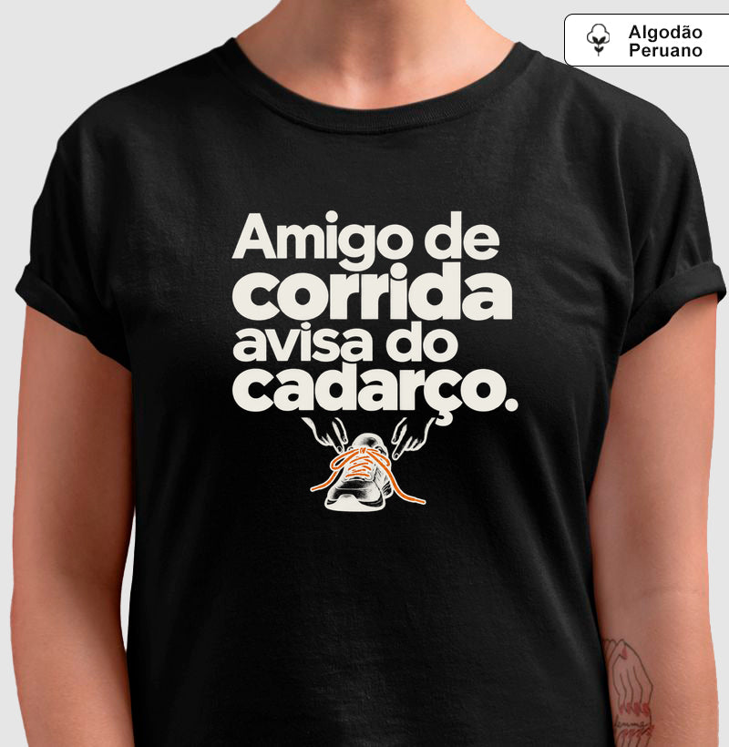 Camiseta Algodão Peruano - Cuidado Pequeno